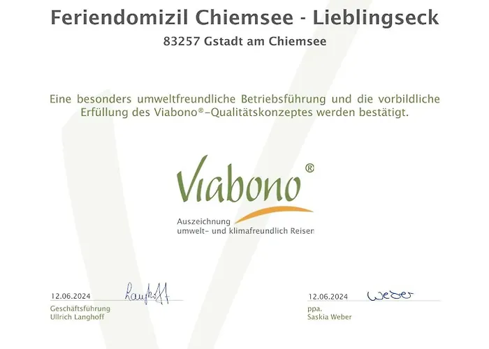 Lieblingseck Nachhaltige 5-sterne - Direkt Am Chiemsee Daire
